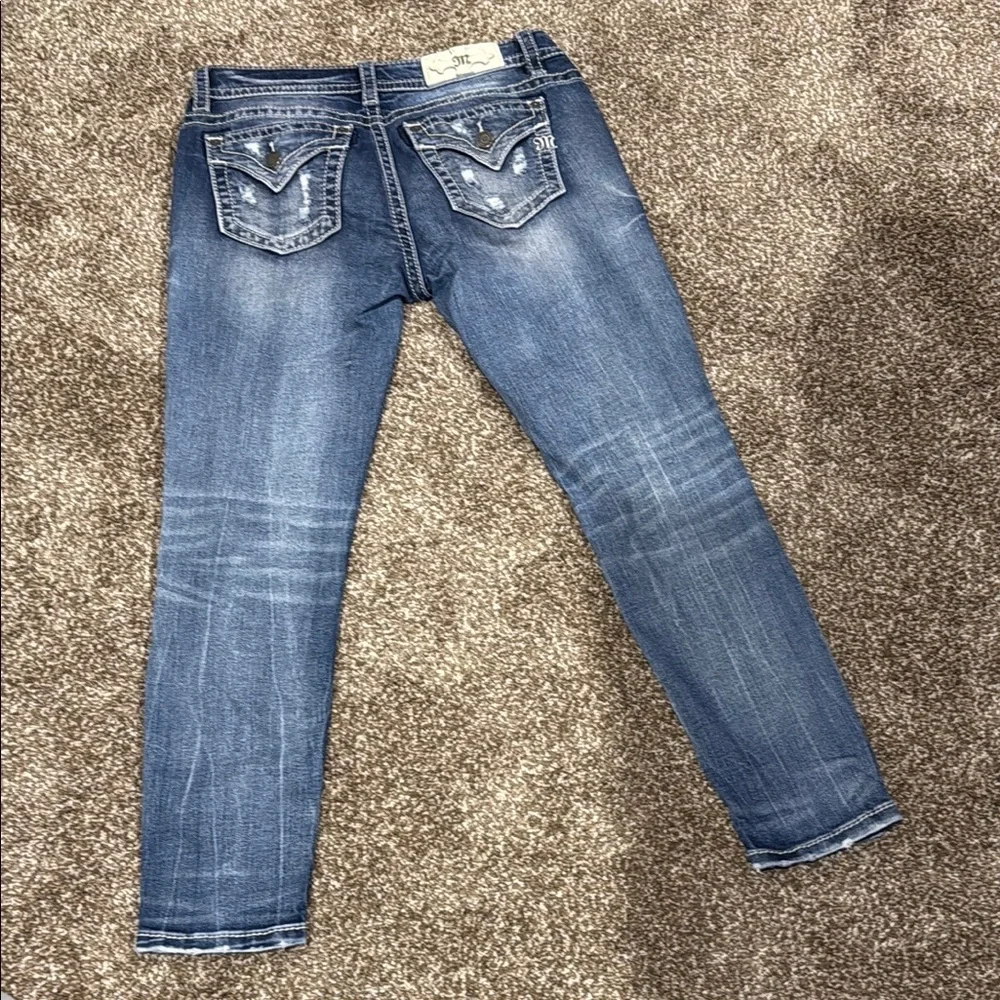 Miss Me Classic Blue Denim Jeans - Picture 5 of 6